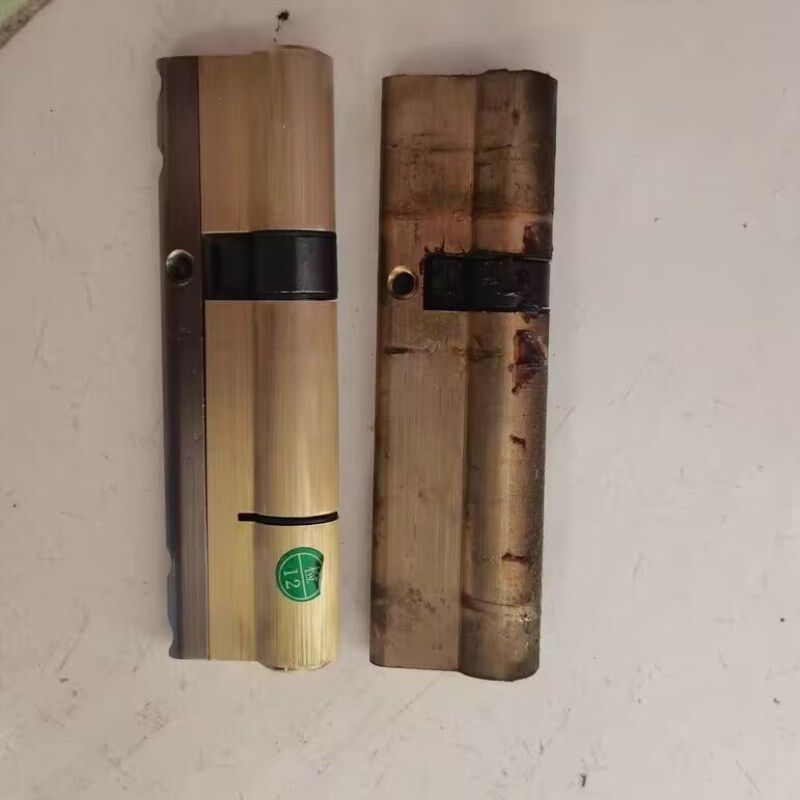 防盗门超C级通用型家用铜入户铜铁大门锁B进户换锁芯空转