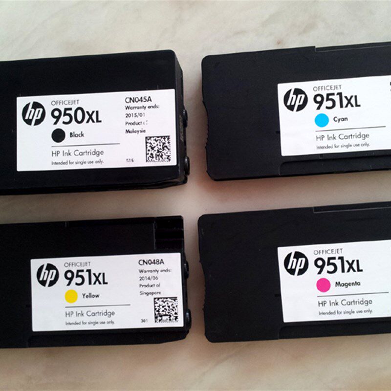 原装hp950XL墨盒950黑色951 8100 8600 8610 251 276DW打印机墨水