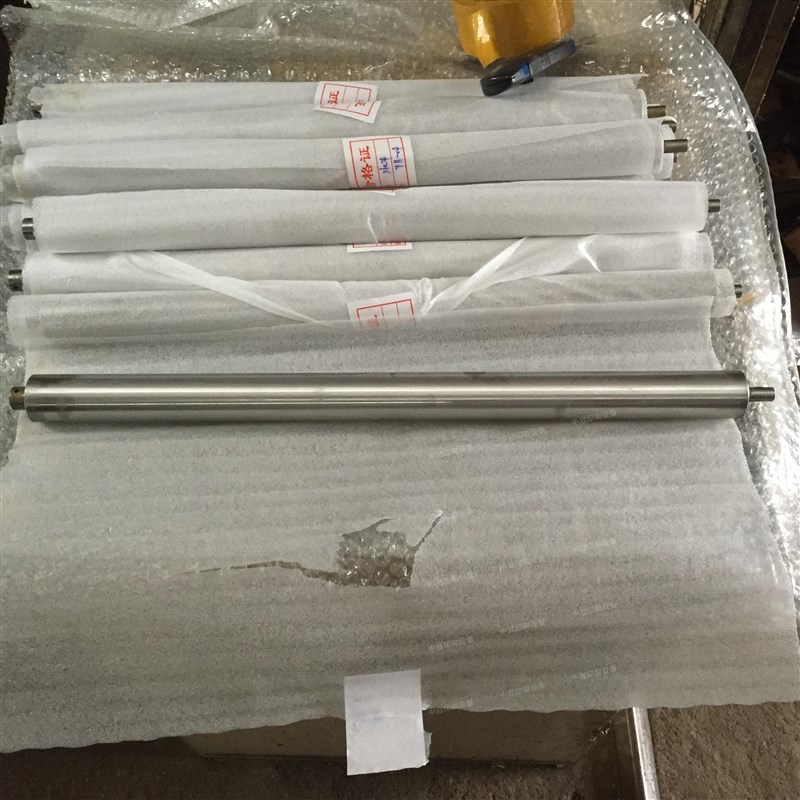 潍坊六开打码小型胶印机器配件正品厂家直销不锈钢水斗辊水槽钢棍
