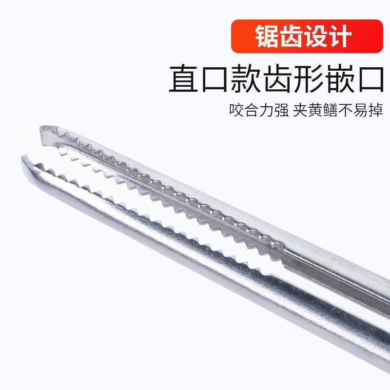 德国进口黄鳝夹子鳝鱼夹抓螃蟹神器泥鳅钳子防滑工具长鱼捕捉器专