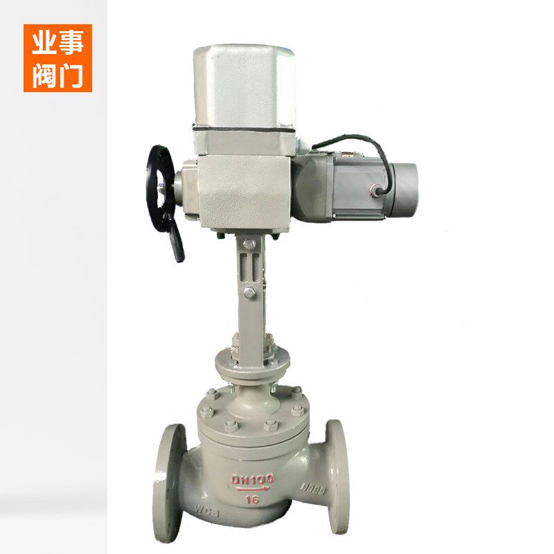 ZAZP高温蒸汽导热油温度流量压力比例式控制阀DKZ电动单座调节阀