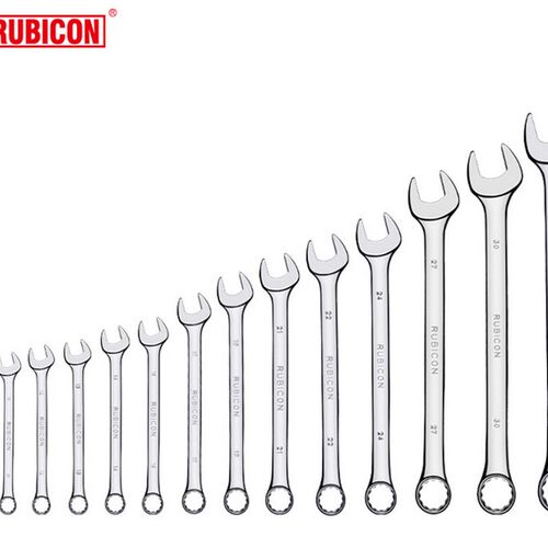 罗宾汉(RUBICON)美式梅开两用呆扳手套装10-32mm 14支RCW-314
