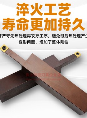 端面切槽刀杆大切深数控槽刀刀杆R/L2525M09-60/180 T40 加长加深