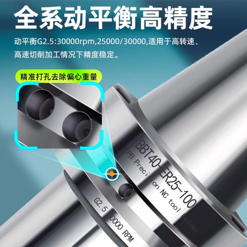 BBT40双面贴合刀柄FMB面铣刀柄BBT50平面铣刀柄加工中心车床刀柄图片