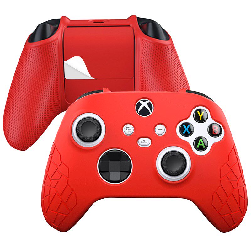 Xbox Series手柄保护套硅胶套XSX防滑柔软硅胶手柄套送贴纸防汗