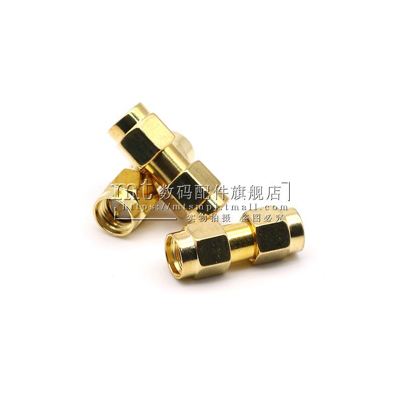 SMA转接头 公头转母头 SMA-KK JK JJ 射频双通加长转换头外螺内针