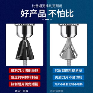 新款倒角器外圆圆角倒角神器螺丝修复器吊丝丝杆去毛刺修边倒角刀