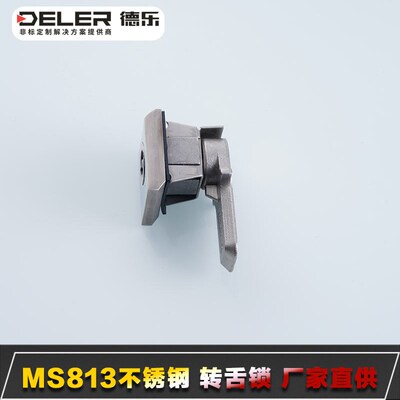 不锈钢威图柜锁MS813工业配电箱AE箱门锁小方锁船用柜门锁304材质