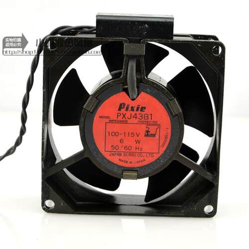 原装日本 Pixie 铝机 8032 PXJ43B1N 耐高温铝机风扇 115V 6W