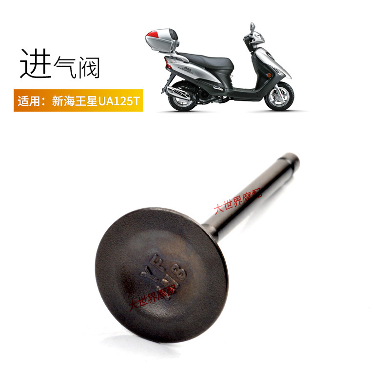 原装铃木国三新款海王星UA125T/-A天龙星T-3头进气排气阀气门