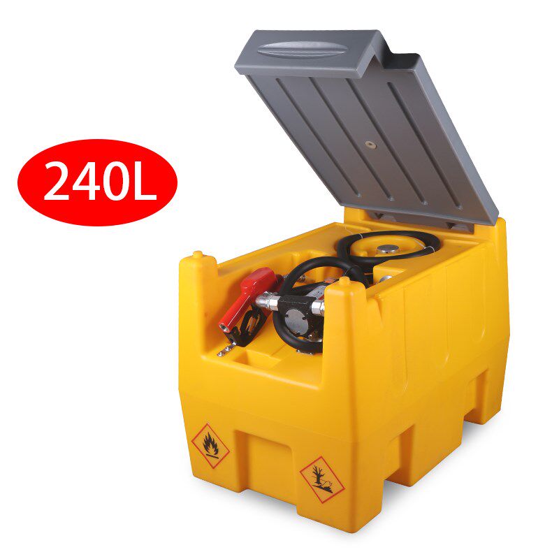 温港电汽油车载撬装油罐一体防爆加油机动抽油泵柴油12v24v220V