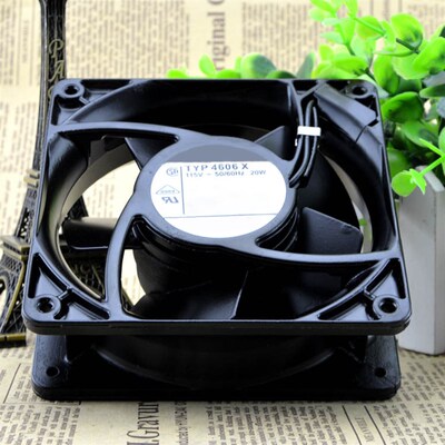 TYP 4606X 115V 20W 12CM 全金属耐高温散热风扇 12038