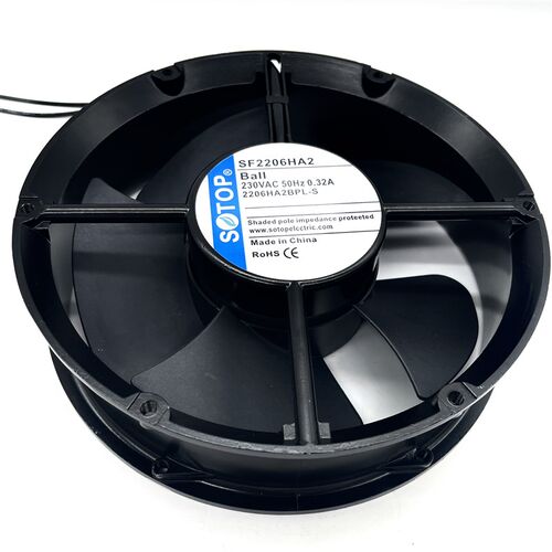SF1238HA2S/SF1725HA2/1725HA2BAT/2206HA2 220V SOTOP柜散热风扇