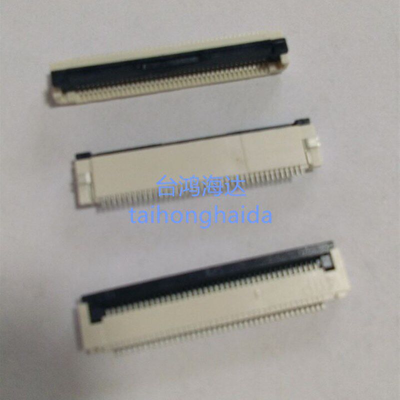 0.5MM fpc/ffc 40P翻盖下接高温焊液晶屏接口软排线插座fpc连接器
