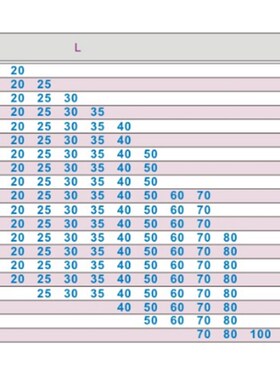 替无油衬套 OFK01-d16-d18-d20-L10-L12-L15-L20-L25-L30-L40-L50