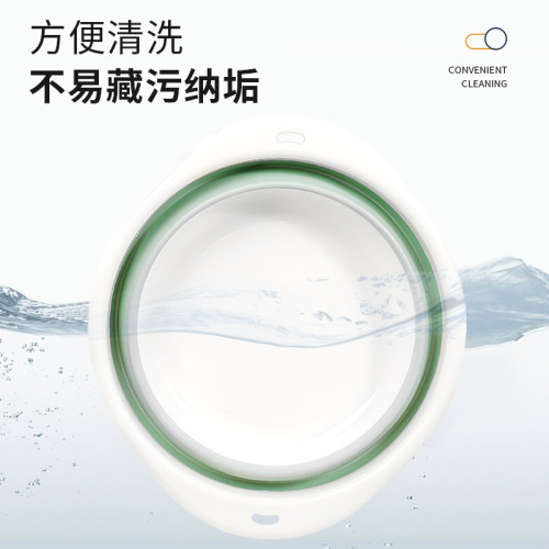 可折叠脸盆家用学生宿舍可携式压缩旅行洗脸盆洗衣大号洗脚小盆子