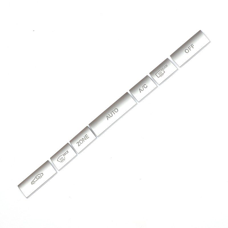 适用奔驰老双门E级W207coupe轿跑e200e260中控音量空调按键贴改装