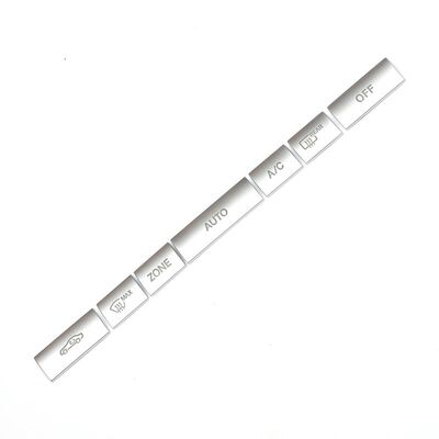 适用奔驰老双门E级W207coupe轿跑e200e260中控音量空调按键贴改装