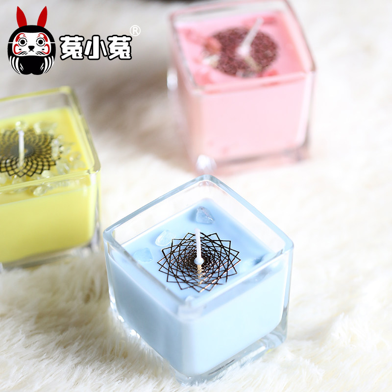 菟小菟 陈靖韬兔兔手工定制香薰蜡烛 多色多味可选卧室客厅已激活