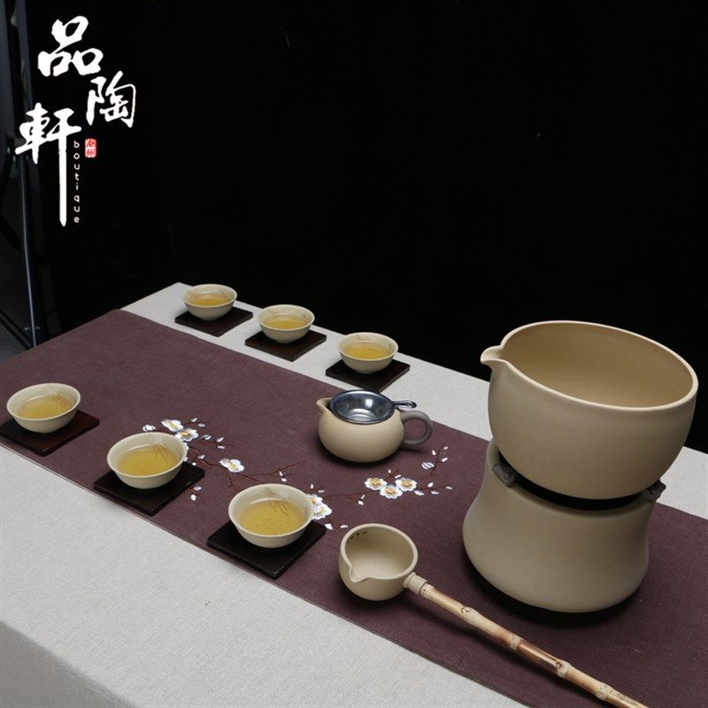 老岩泥煮茶碗酒精炉套装功夫茶具煮茶器户外烧水炉茶炉茶勺子