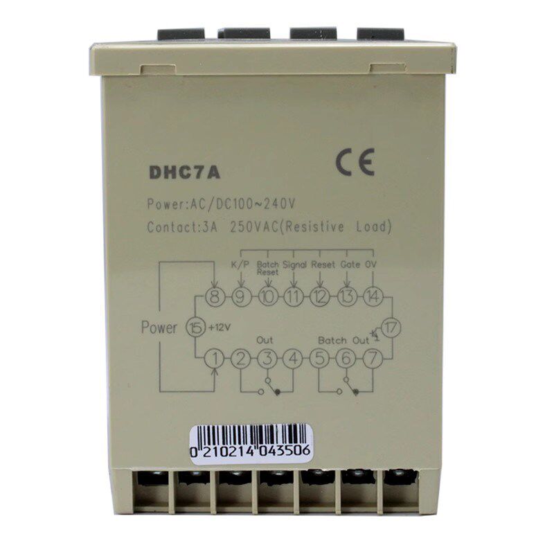 DHC温州大华TIMER DHC7A 数显时间继电器 带工作次数计数触点输出