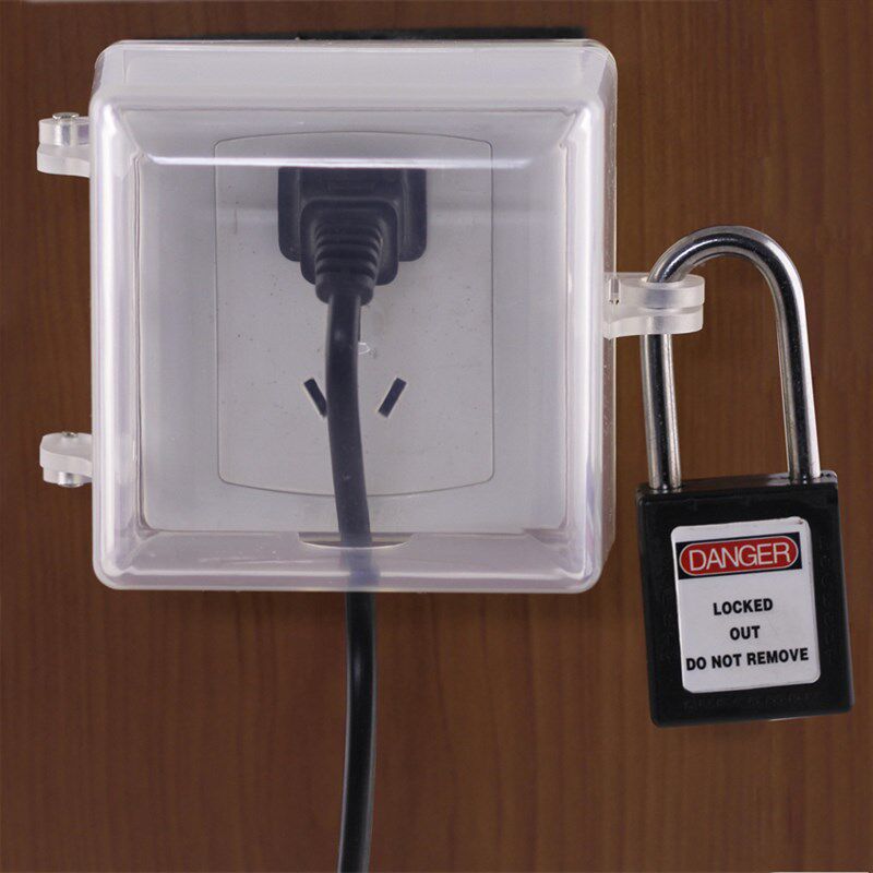 WELKEN86款通用墙壁插座锁具/泛用电源开关锁具BD-8162