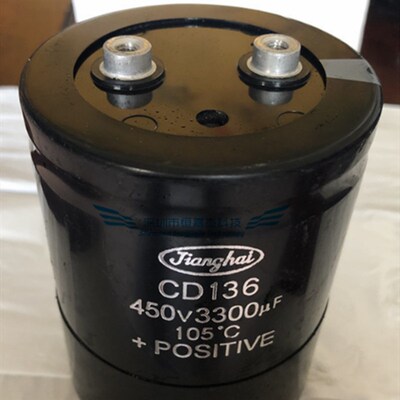 全新原装450V3300UF CD136 105度 江海螺丝高压电容 变频器 400V