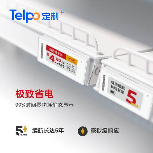 生鲜超动市esl电子价签屏店超市自变价标桌签电子会议二次MAGA-10