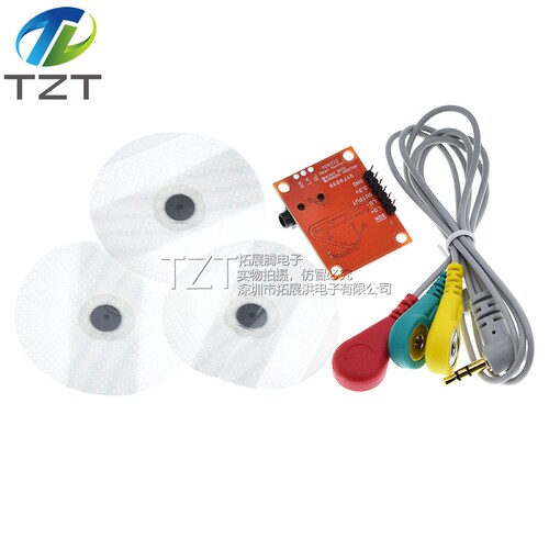 AD8232 心电图监测 心电生理测量脉搏心脏心电图监测传感器模块