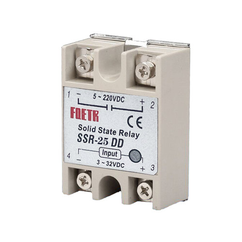 单相新款亚太直流电常开型固态继电器 SSR25DD控直流5-220V A级