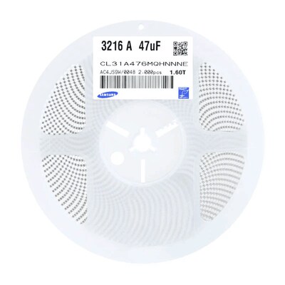 47UF 476M 476K 0603 0805 1206 10% 20% X5R材质 贴片陶瓷电容