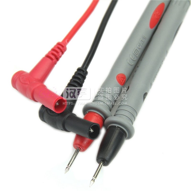 特细特尖笔表线万用表笔1000V 20A 10A通用表笔多一测试棒表针线图片