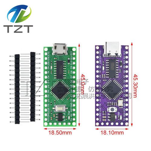 LGT8F328P-LQFP32 MiniEVB TYPE-C带晶振版 CH9340C驱动【厂家】