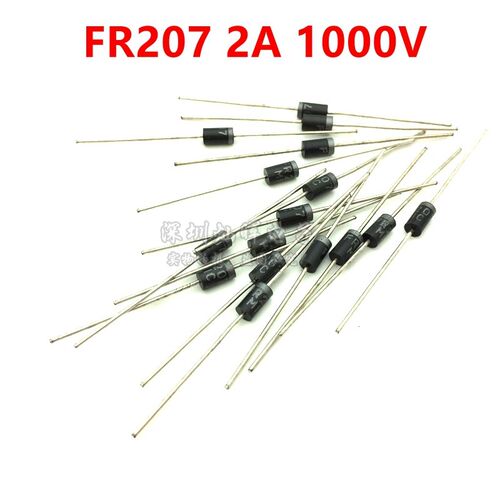 快恢复整流二极管 FR104/107/157/207/302/4/307/607/608 6A1000V