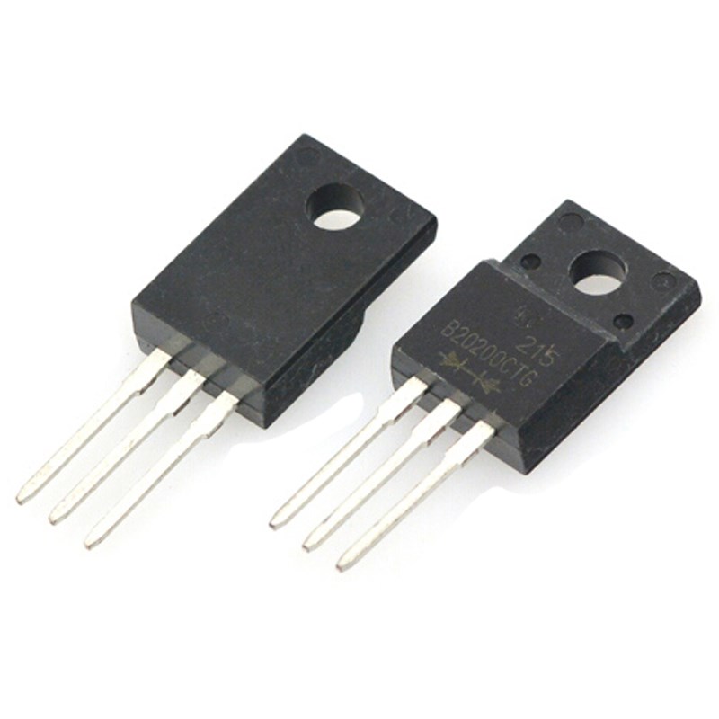 MBRF20200CT肖特基二极管2A/200V液晶整流TO-220塑封三脚2安200伏图片
