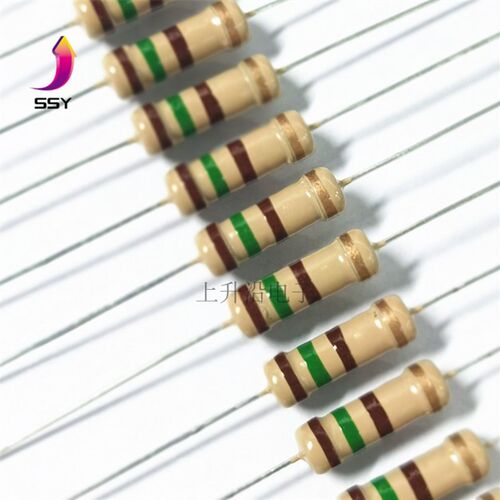 碳膜电阻1W 5%四色环560R-820R-1K-2.2K-3.3K-4.7K-6.8K-9.1K-15K