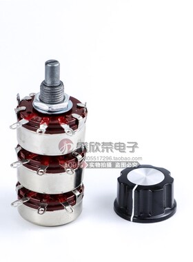 三联WTH-3L单圈碳膜电位器WTH118-1A 2W 100K220K 470K 680K 1M欧