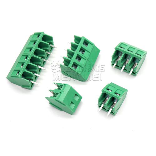 螺钉式PCB接线端子KF103-5.0-2P-3P-4P 可拼接 间距5.0MM 铜环保