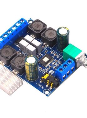 TPA3116D2双声道立体声大功率数字低音炮功放板 2x50W 5V 12V 24V
