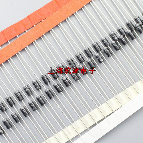直插整流二极管 1N4004 IN4004 4004 1A/400V 原装(100只8元)