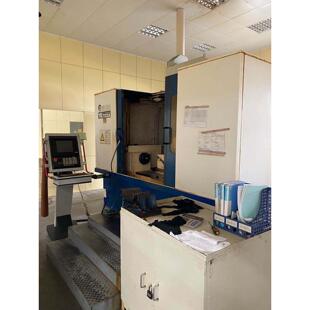 工厂在位高精密秦川YK7332A数控成型齿轮磨床法国NUM1050伺服系统