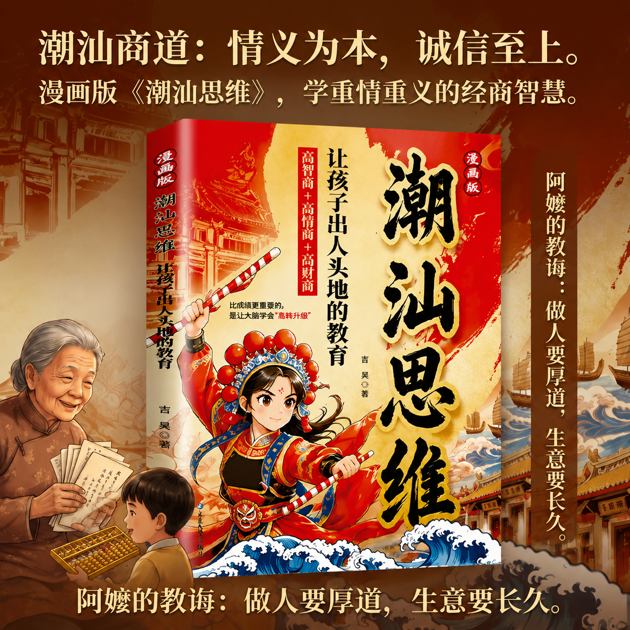 【潮汕思维】解密潮汕人的经商智慧正版书籍做生意必读的财富认知教你懂生意能成事 会做人 解码潮汕文化五大特质潮汕人敢为先法则