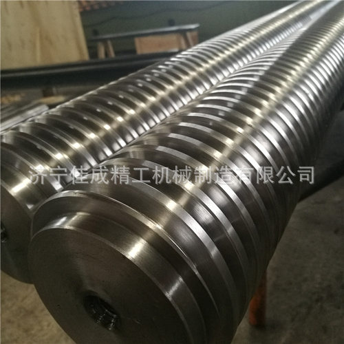 大型梯形丝杆加工定制Tr80Tr90Tr100Tr120螺距16大导程精密传动轴