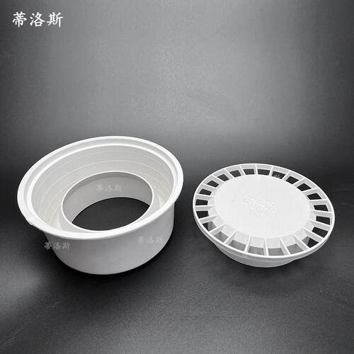 PVC160防臭地漏地漏盖片圆形地漏塑料孰料盖子地漏地漏盖子盖板