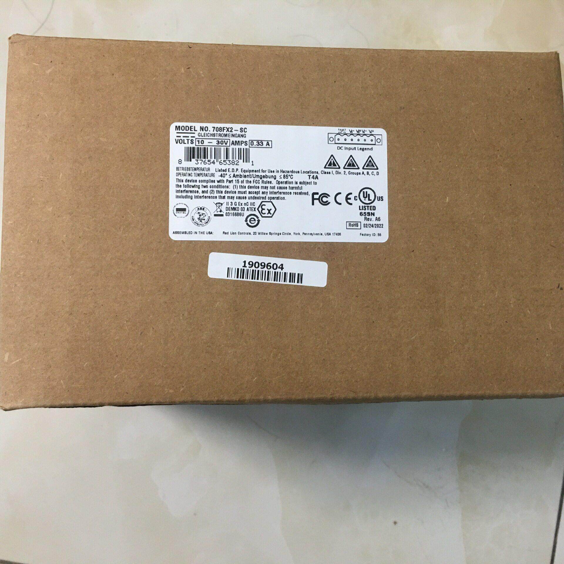 原装 708FX2-SC美国恩畅N-TRON交换机  8口 现货供应现货