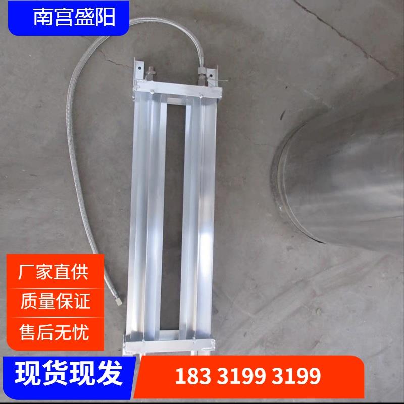 液氧鱼车小型气化器空温式汽化器杜瓦瓶瓶专用气化设备可定做型号