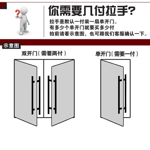 世连泰好拉手欧式开门拉手纯铜实木门把手对入户门大门双开门别墅