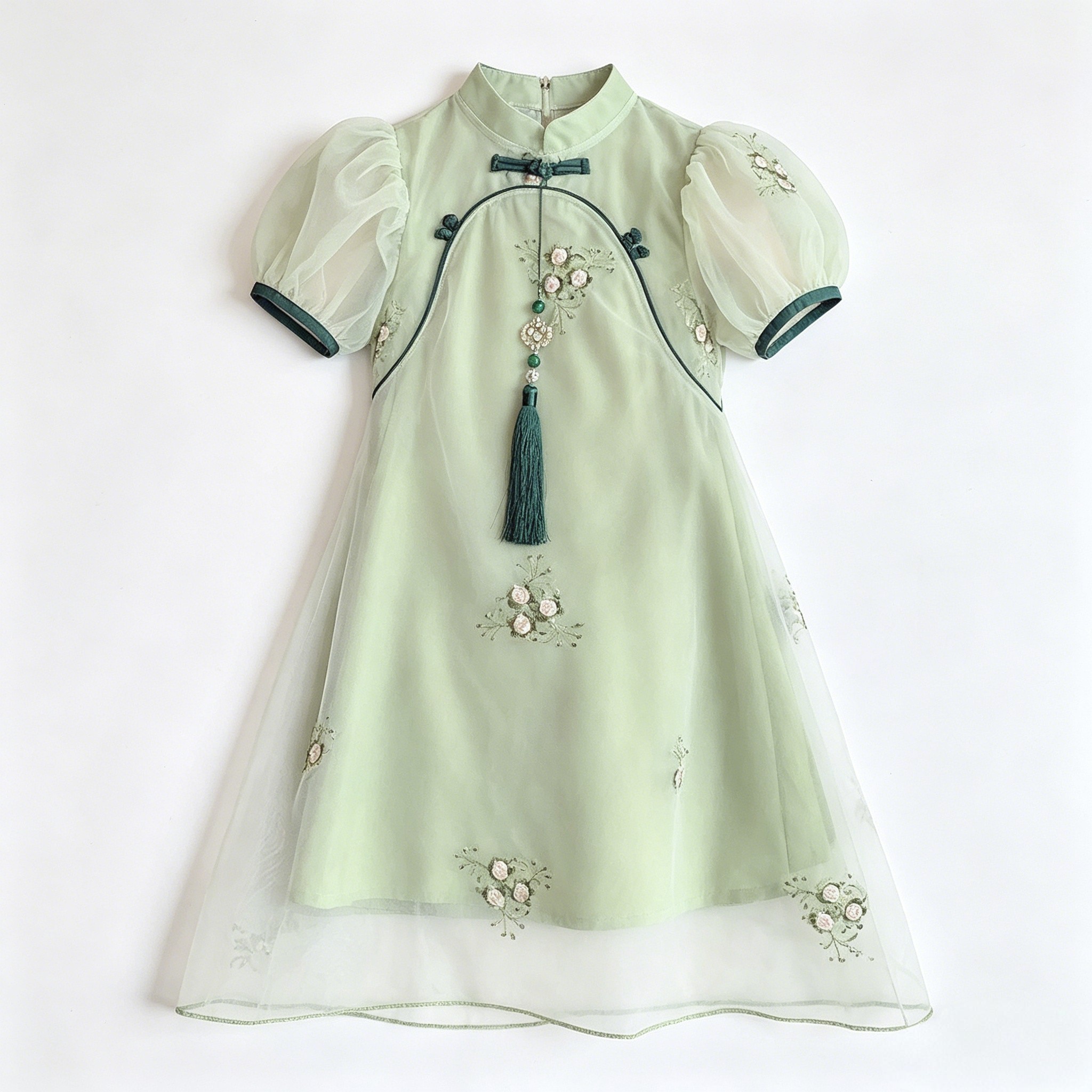 女童汉服连衣裙夏季2026儿童夏装裙子QZ3686