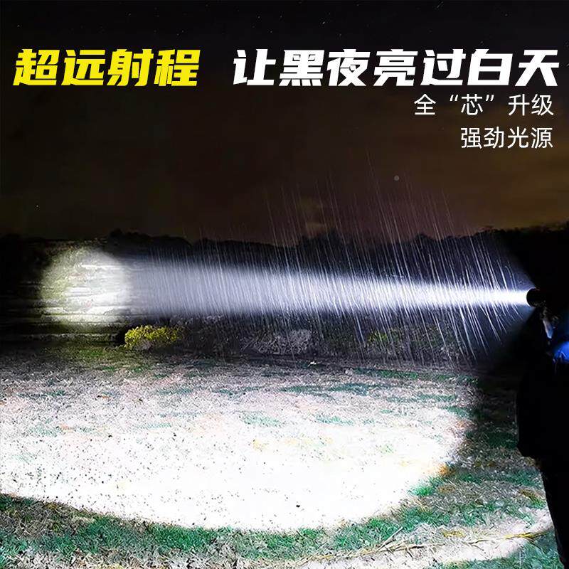 手202TD-026外6新款强超光头灯亮户野外充电头戴照明电筒夜钓感应