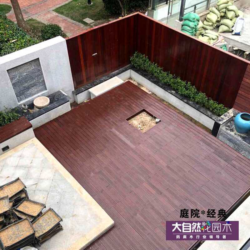 苏州塑木防腐木菠萝格地板庭院花架围葡萄安装户外凉亭藤架爬栅栏
